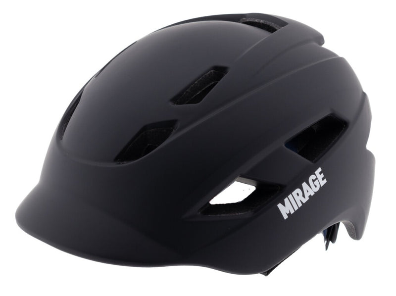 Load image into Gallery viewer, Buzaglo mirage urban helm e-bike led 58-61cm mat zwart
