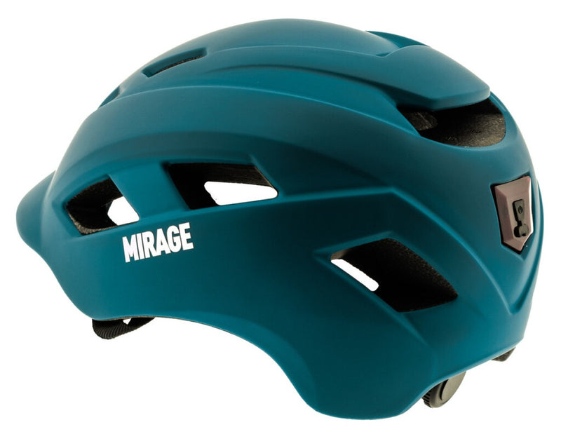 Load image into Gallery viewer, Mirage urban helm e-bike led 58-61cm mat blauw
