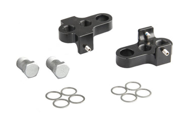 Buzaglo mirage crankverkorters met rvs bouten aluminium t6 zwart