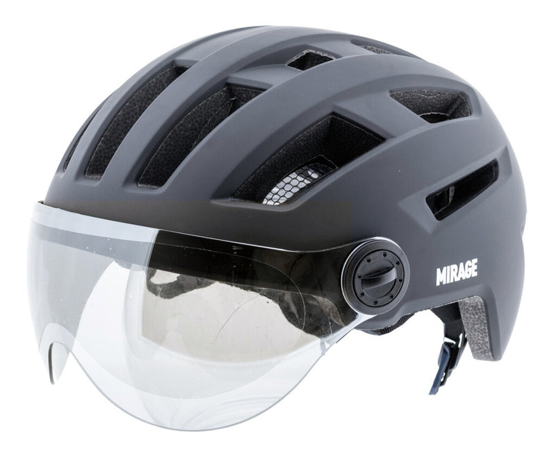 Load image into Gallery viewer, Buzaglo mirage urban helm speed pedelec led 55-58cm mat zwart
