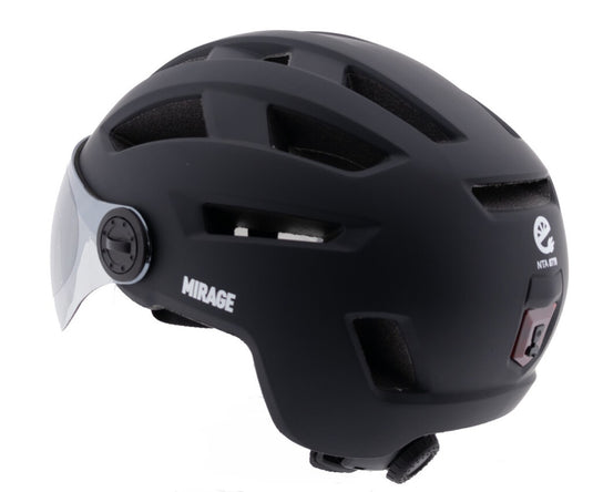 Buzaglo mirage urban helm speed pedelec led 55-58cm mat zwart