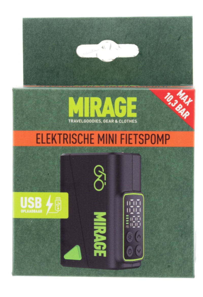 Load image into Gallery viewer, Buzaglo mirage elektrische pomp 10bar usb zwart
