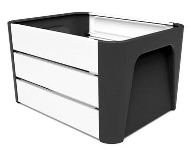 Mirage krat klik 'n krat zwart wit 24l