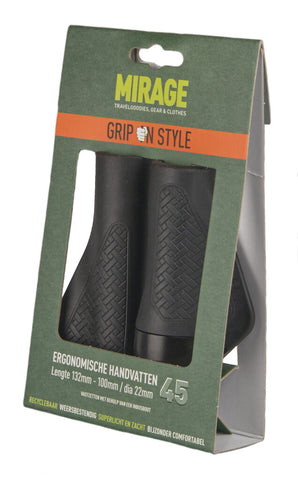 Mirage grip set grips in style 100/132mm black