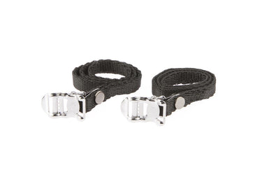 Mirage pedaalriemen 450mm nylon, zwart