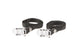 Mirage pedaalriemen 450mm nylon, zwart