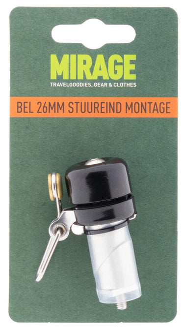 Mirage racebel 26mm, stuureind montage, zwart