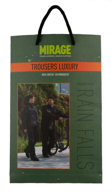 Regenbroek Mirage S zwart