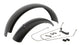 Mirage spatbord set 20 fatbike incl. bevestiging - zwart