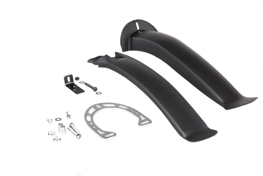 Alpina mirage spatbordenset 24“ zwart