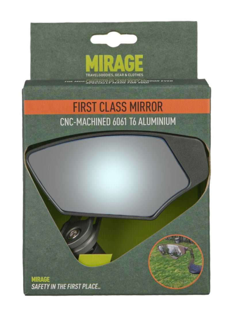 Load image into Gallery viewer, Mirage spiegel barend first class, dimmend glas, grijs, links
