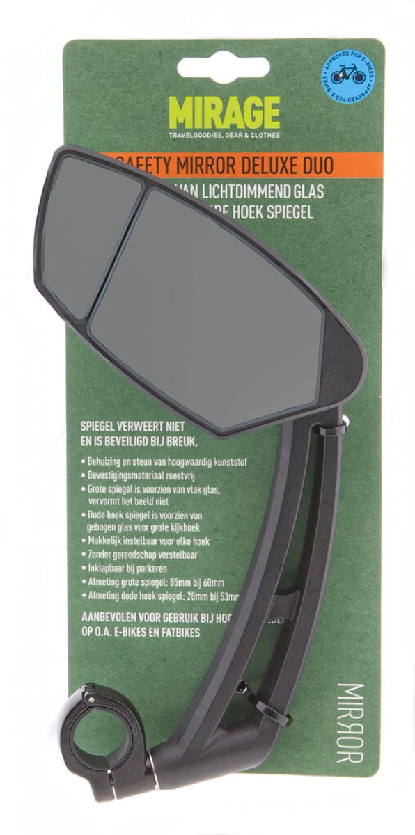 Load image into Gallery viewer, Mirage spiegel deluxe duo dimmend glas e-bike links
