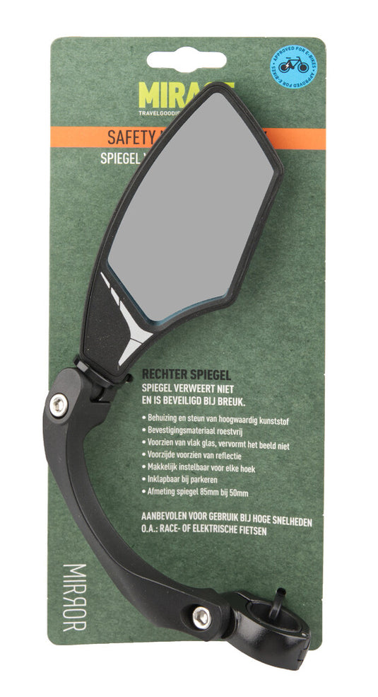 Mirage Spiegel zwart rechts de luxe