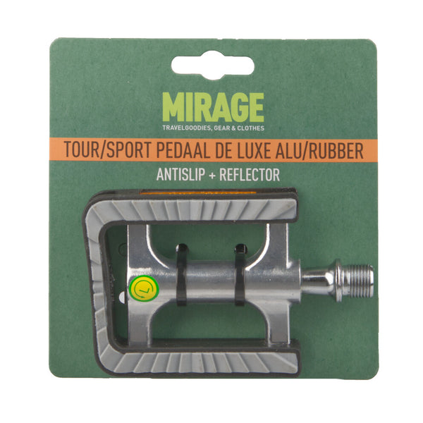 Mirage sport/tour pedal alu/rubber non-slip deluxe card