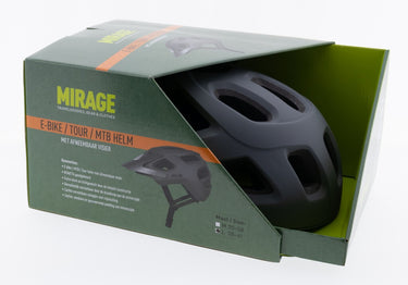 Buzaglo mirage tour mtb helm 58-61cm, nta, mat grijs