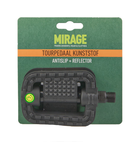 Mirage tour pedal plastic non-slip black card