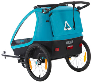 Mirage Tommy Kinderfietskar - Aluminium frame, wielvering, 3-punts gordel, blauw, 2021