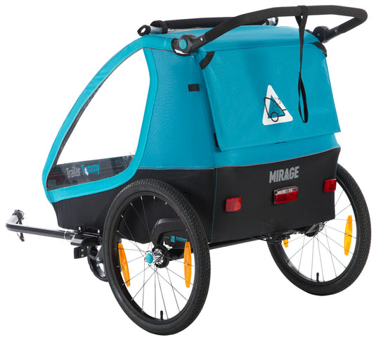 Mirage Tommy Kinderfietskar - Aluminium frame, wielvering, 3-punts gordel, blauw, 2021