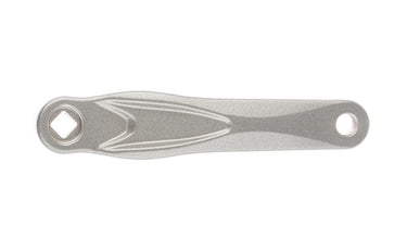 Miranda alu linkse crank alfa 1 170mm lengte zilver 574001