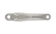 Miranda alu linkse crank alfa 1 170mm lengte zilver 574001