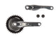 Buzaglo miranda alfa 1 crankstel 33t 3 32“+disc 9.2cm zwart, crank zilvrt