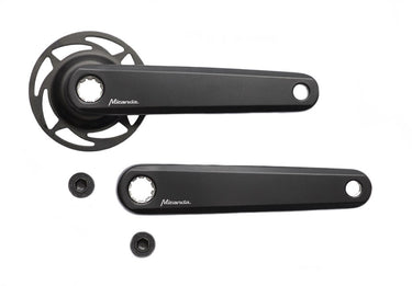 Miranda e-bike crankset bosch 2 isis delta 170mm zwart + r-ring 857720