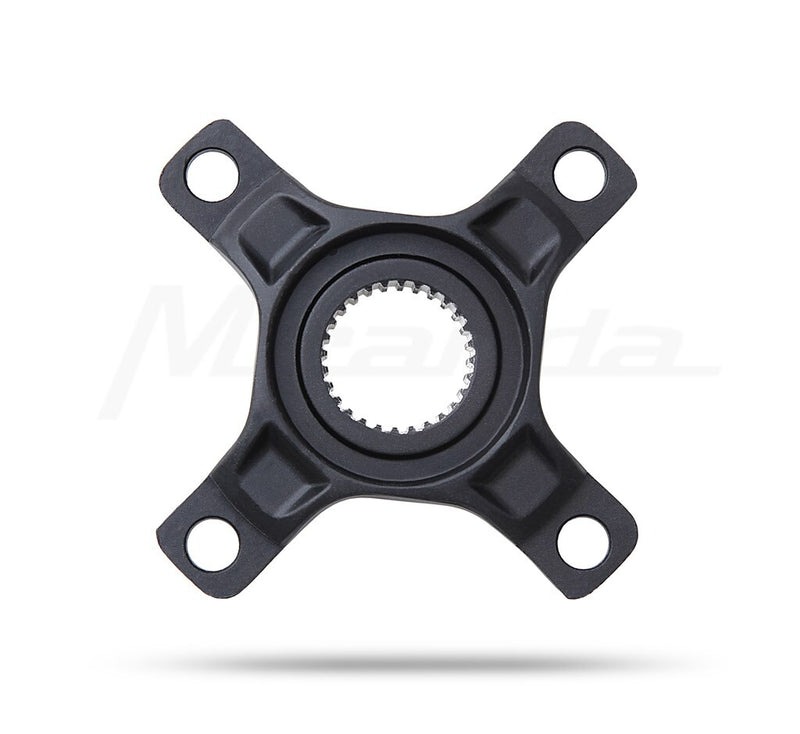 Load image into Gallery viewer, Miranda  yamaha spider 4-arm, bcd104 pw motor, aluminium, zwart
