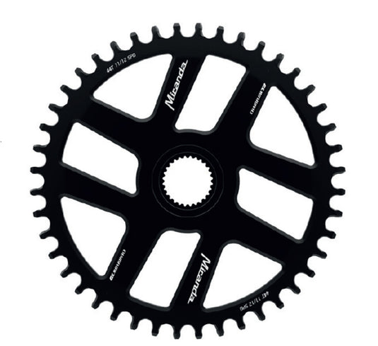 Tandwiel Miranda Bosch-4 38T D1 Zwart