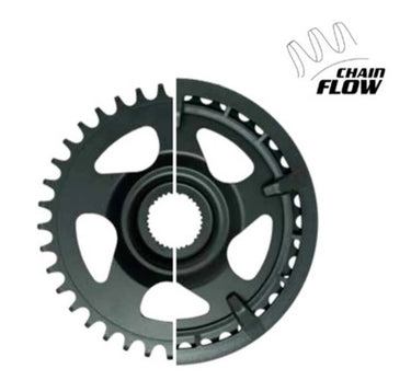 Miranda yamaha tandwiel 38t chain flow yhx3, zwart