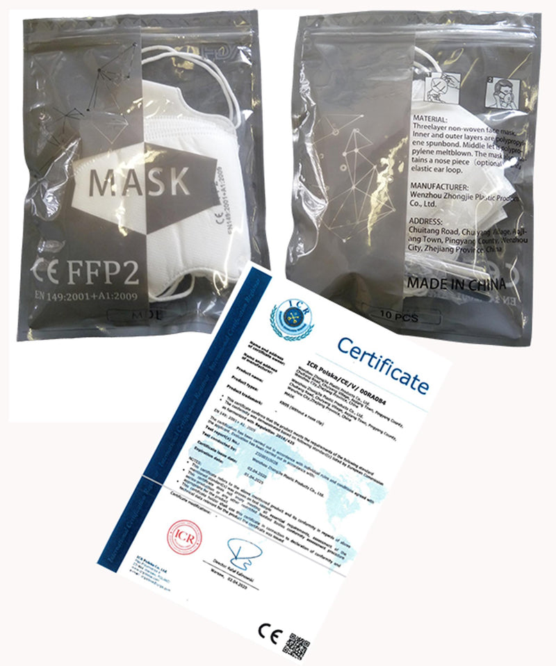 Load image into Gallery viewer, Mondkapjes kn95 10stuks ffp2(uitwasbaar)
