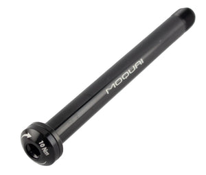 Moquai front wheel thru axle