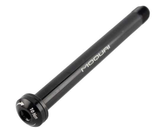 Moquai front wheel thru axle