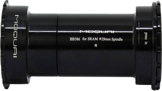 Moquai bb386 dub stainless steel bottom bracket