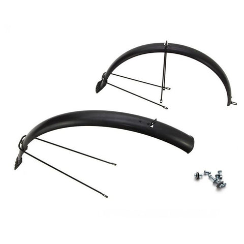 mibo mudguard set gs 26"/26" black