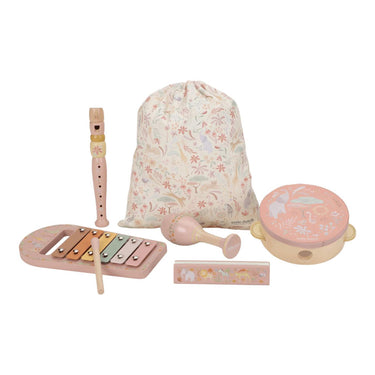 Little dutch safari friends muziekset pink fsc