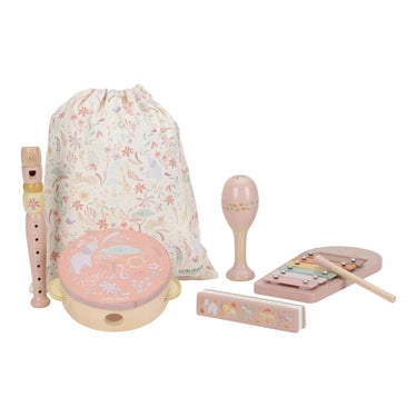 Little dutch safari friends muziekset pink fsc