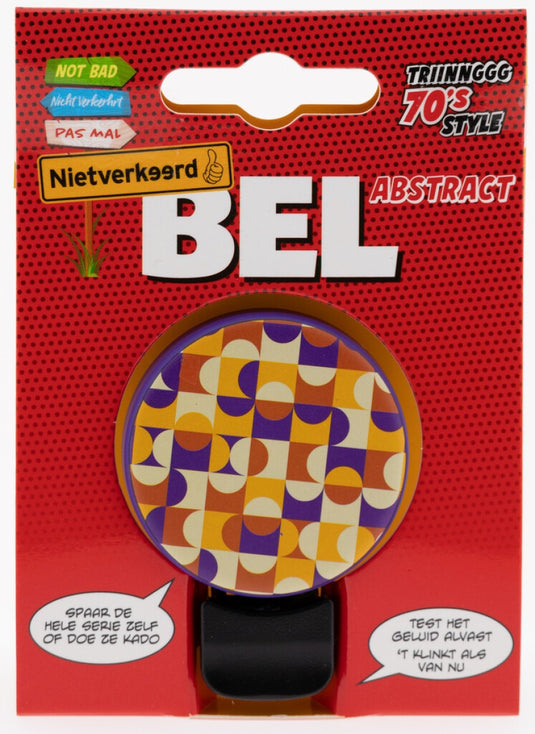 Nietverkeerd n v bel 44mm 70’s, abstract