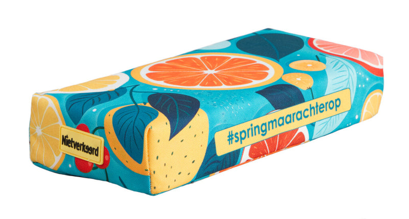 Load image into Gallery viewer, Newlooxs nietverkeerd zitkussen voor bagagedrager fruit coctail
