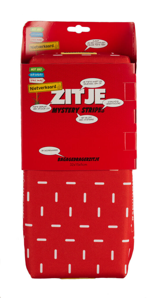 Load image into Gallery viewer, Newlooxs nietverkeerd zitkussen voor bagagedrager mystery stripes
