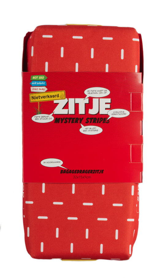 Newlooxs nietverkeerd zitkussen voor bagagedrager mystery stripes