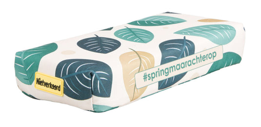 Newlooxs nietverkeerd zitkussen voor bagagedrager vegan print