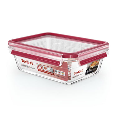Tefal masterseal glass 1,3 l rechthoekig