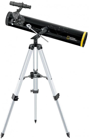 Load image into Gallery viewer, National geographic Spiegeltelescoop 76 700 AZ zwart
