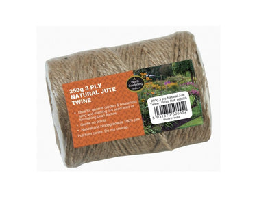 Garland juten draad 3laags - 250 gram