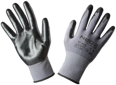 Neo werkhandschoen nylon | met nitril coating | m10 - 6453451