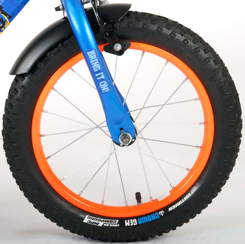 NERF Children's Bicycle - Boys - 16 inch - Satin Blue