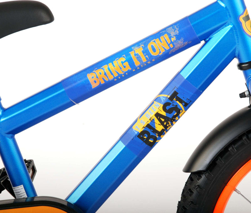 Load image into Gallery viewer, NERF Kinderfiets - Jongens - 16 inch - Satijn Blauw
