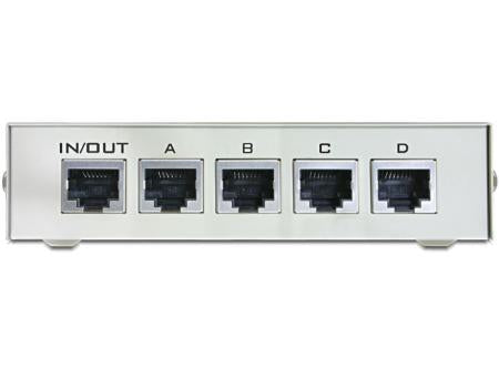 Load image into Gallery viewer, 4-poorts netwerk switch
