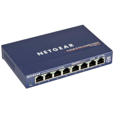Netgear gs108 switch (blauw, retail)