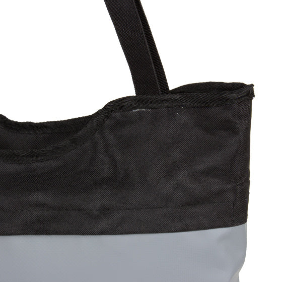 Load image into Gallery viewer, Bike carbon waterafstotende shopper fietstas 21l grijs
